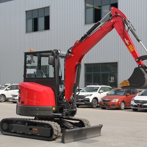 Mini-excavatrice de 4 tonnes conforme à la norme CE 5 avec cabine et tarière, pompe hydraulique, moteur, puissance de creusement élevée, chambre fermée - Product Image 6
