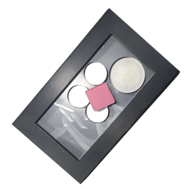 カスタムロゴ空の磁気アイシャドウパッケージ磁気パレット化粧品メイクアップ製品アイシャドウパレット