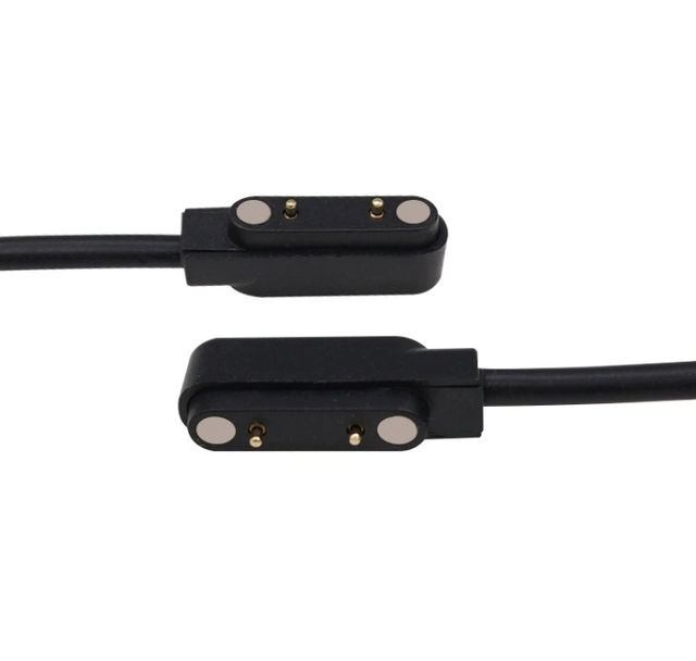 2Pin 4mm 7.62mm 4Pin Smartwatch Charge Cable Black White Strong Magnetic USB Charging Cord Rope 99% Universal for Smart Watch