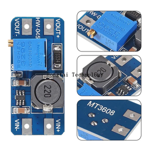 <span class=keywords><strong>MT3608</strong></span> Module Boost DC-DC Réglable 2A Booster Board Boost Module TYPE-C MICRO USB 2V-24V à <span class=keywords><strong>5V</strong></span> 9V 12V 28V - Product Image 2