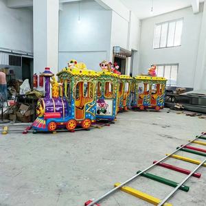 في الهواء الطلق المسار السياحي كاروسيل ركوب القطار للأطفال قطار كهربائي - Product Image 5