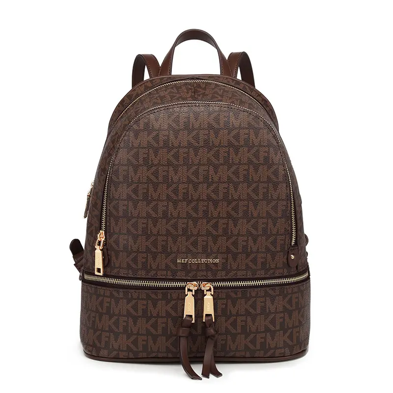 Custom Leather Backpack Women Korean 