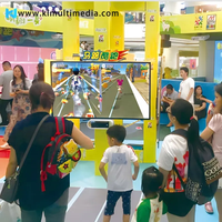 3D Kinect Juegos interactivos Sensor de movimiento Proyección de vídeo Immersive AR Game Proyector Body Motion para niños y actividades de eventos