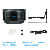 Barra de Luces Big Dipper LPC006, Luz de Discoteca, 18*10w RGBW Ámbar UV 6 en 1, Luz LED para Escenario, Bodas y Fiestas