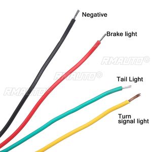 2PCS 12V 24V Feux arrière LED pour camion, clignotants, feux stop, feux de freinage arrière pour voiture, remorque, caravane, bateau, camping-car - Product Image 4