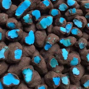 High Quality Hubei Turquoise Semi-Optimized for Jewelry Processing Engraved Crystal Crafts Wholesale
