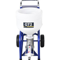 Pulvérisateur de peinture à texture électrique professionnel avec trémie 30L