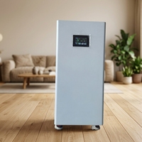 Batterie solaire grande capacité 51,2 V 30 kWh pour système de stockage d'énergie, 15 kWh 280 Ah 300 Ah LiFePO4 Lithium portable pour usage domestique