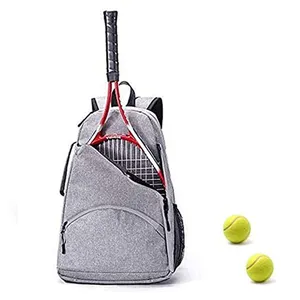 Custom Sports Bag Backpack Tennis Bag Outdoor Portable Large Capacity Oxford Cloth Backpack