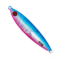OEM CHAUDE 40g 60g 3D Leurre de pêche au bar en tungstène Off Shore Long Cast Tungsten Jigs Leurre