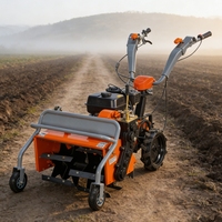 Tondeuse à gazon Newpanda 9HP 177F à moteur essence, 70 cm, haute productivité, efficacité écologique pour les terrains boueux