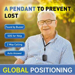 อุปกรณ์ความปลอดภัย 4G LTE ราคาประหยัด จี้เตือนภัยโซนความปลอดภัยขนาดเล็ก อุปกรณ์ติดตามผู้สูงอายุ GPS ติดตามตำแหน่ง สำหรับคนทำงานคนเดียว - Product Image 6