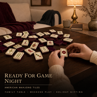 Tuiles de Mahjong de haute qualité, couleur personnalisée, style chinois classique, pour salle de jeux d'hôtel