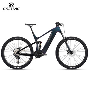 <span class=keywords><strong>Bicicleta</strong></span> Eléctrica de Montaña EM10 con Suspensión Completa de Fibra de Carbono, Motor Central de 500W, Horquilla Rockshox, Piezas de <span class=keywords><strong>Bicicleta</strong></span>, Ebike en Venta - Product Image 3