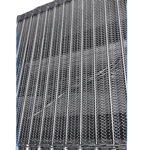 Yüksek sıcaklık gıda kurutma 304 paslanmaz çelik tel örgü Metal konveyör bant ağır montaj hattı iletim zincirleri - Product Image 6
