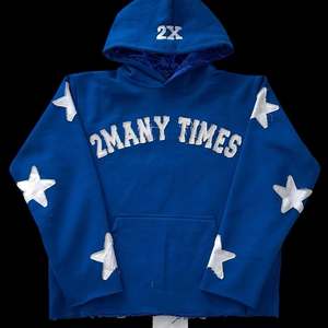 Sudadera con capucha de retazos bordados lavados con ácido Vintage Unisex, logotipo personalizado, bloque de Color, ropa de calle francesa desgastada, estampado de algodón 100% - Product Image 6