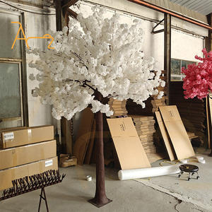 Ventas directas de fábrica, árbol de Sakura Artificial de 1,2 M, árbol de flor de melocotón simulado, árbol de deseos, decoración de banquete de boda - Product Image 4