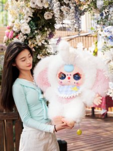 Bé Ba 1000 V2 bí ẩn mù hộp-khổng lồ vinyl sang trọng Keychain sưu tập nghệ thuật Đồ chơi - Product Image 3