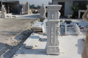Revestimiento de <span class=keywords><strong>Chimenea</strong></span> de Mármol Blanco Francés de Diseño Moderno y Alta Calidad, Personalizado de Fábrica, para Venta en Villas - Product Image 4