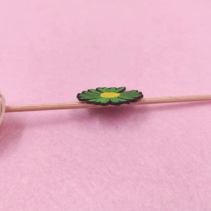 2025高品質カラフル刺繍デイジー3Dシェニールパッチ帽子用ポリエステル糸織り生地アイロン用 - Product Image 4