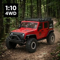 Châssis en acier profilé en C, échelle 1/10, RGT 86100, véhicule tout-terrain intermédiaire 4x4, camion routier, chargeur GPS, modèle RTR de qualité hobby