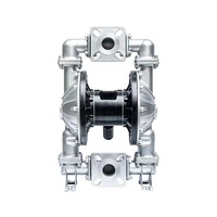 Pompe pneumatique à double diaphragme résistante à la corrosion de 1 pouce, 1,5 CV, modèle ARO 66610A-344-C, 20-200 M/H, pour le traitement chimique