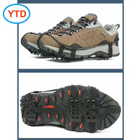 YTD YTD-065 Couvre-chaussures de protection antidérapants en acier inoxydable pour escalade sur glace et alpinisme en extérieur