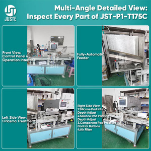 Machine de tampographie entièrement automatique Fabricant de tampographie avec système de ligne de convoyeur pour l'impression de tubes souples en métal plastique - Product Image 6