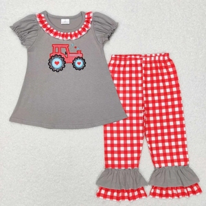 Conjunto de Dos Piezas para Niñas con Estampado de Conejo de Pascua y Zanahoria, Shorts de Spandex/Poliéster Ecológicos, Casual, Primavera/Verano - Product Image 4