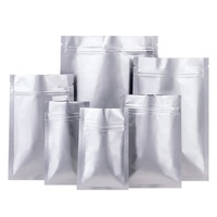 Sachet Doypack en Aluminium Recyclable, Composite PET+CPP+OPP, Coloré, Scellé sur 3 Côtés, avec Fermeture Éclair, pour Emballage Alimentaire et de Snacks