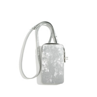 Fabricant ODM&OEM – Nouveau Sac Bandoulière Mini en Soie Satinée et Cuir Véritable pour Femme, Style Chinois, Collection 2026, avec Sangle Unique et Fermoir