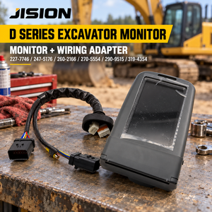 Écran de contrôle d'excavatrice JISION 260-2193 327-7482 386-3457 pour CAT 312D 320D 323D 325D 330D 336D - Product Image 1