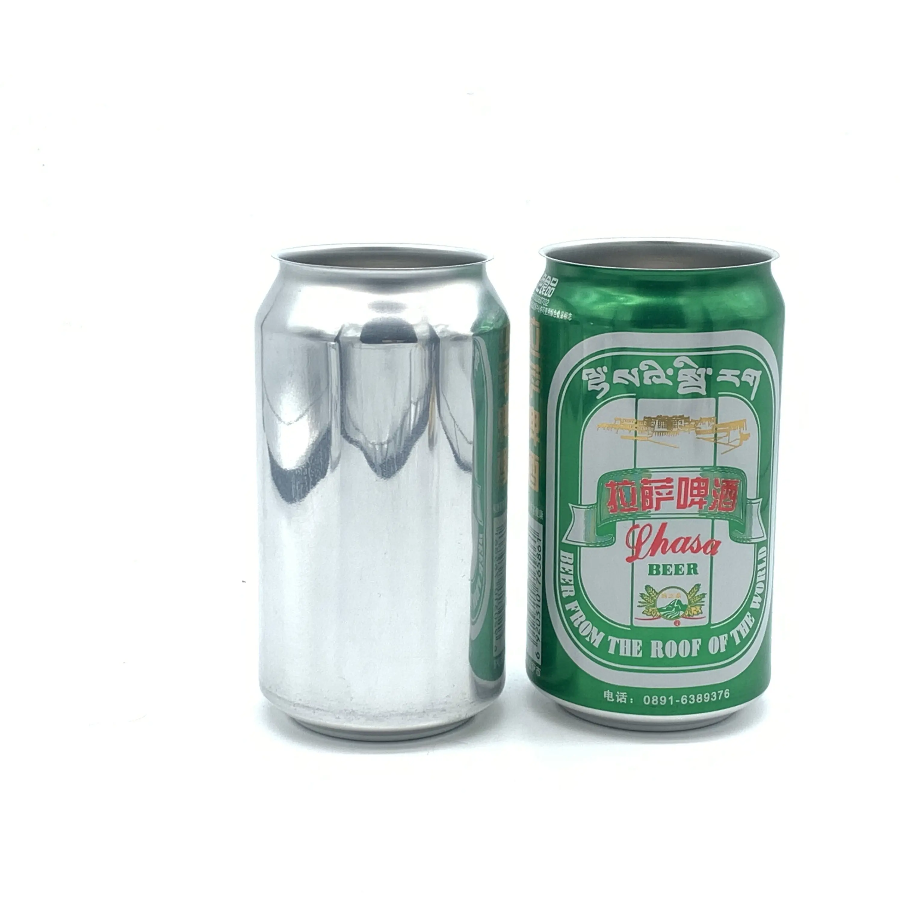カスタムエネルギーソフトドリンクビール飲料包装印刷空アルミ丸缶250ml 355ml 330mlスリムなめらかなソーダ缶蓋付き