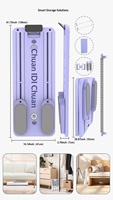 Nouvelle planche abdominale multifonctionnelle avec rebond automatique, ensemble de planches de Pilates portables avec logo personnalisé, matériau PP
