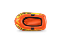 Bateau gonflable compact INTEX Orange 58330 Explorer pour deux personnes, en PVC écologique, kayak pour enfants et adultes, pêche