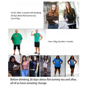 Detox Slim Tea Bags Fat Burning 28 Days Fit Tea Flat Tummy Weight Loss Slimming Tea Belly Fat Burn