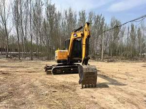 รถขุดตีนตะขาบ Sany SY60C มือสอง ขนาด 6 ตัน พร้อมห้องโดยสาร ใบมีดดันดิน สำหรับงานก่อสร้างและจัดสวน - Product Image 3