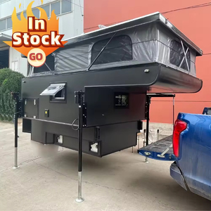<span class=keywords><strong>Camping</strong></span>-<span class=keywords><strong>car</strong></span> léger pour camionnette avec tente de toit pliable, <span class=keywords><strong>cabine</strong></span> de <span class=keywords><strong>camping</strong></span> portable pour pick-up, idéal pour les voyages en plein air - Product Image 6