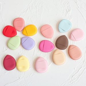 Mini houppette de maquillage en forme de goutte d'eau en cuir, sans latex, avec coussin d'air, pour poudre libre et anti-cernes - Product Image 4