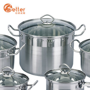 Meilleure Vente 8 Pièces En Acier Inoxydable Allemand de Cuisine Pot avec Poignée En Fonte - Product Image 6