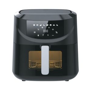 Friteuse vapeur 8L panier visuel avec fenêtre Appareil de <span class=keywords><strong>cuisine</strong></span> intelligent Four vapeur airfryers avec deux éléments chauffants - Product Image 2
