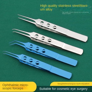 คีมไมโครสำหรับการผ่าตัดโรคตาและการรักษาทางการแพทย์ที่มีการบุกรุกขั้นต่ำ4มม. ใช้ซ้ำได้ - Product Image 4