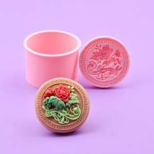 <span class=keywords><strong>Emporte</strong></span>-pièces en plastique Ruyi Peony 3D, motifs de dessins animés, grands et petits, lot de 2, pour impression DIY - Product Image 6