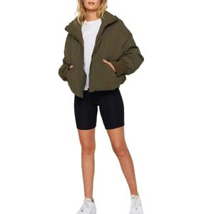 Chaqueta de Plumón Personalizada con Logotipo para Mujer, Chaqueta de Plumón de Invierno para Mujer, Abrigos de Plumón con Capucha para Mujer, Chaquetas de Invierno para Mujer - Product Image 3