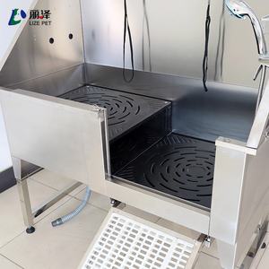 Baignoire pour animaux de compagnie LIZE PET, en acier inoxydable, pour chat et <span class=keywords><strong>chien</strong></span>, piscine, <span class=keywords><strong>spa</strong></span> imperméable - Product Image 5