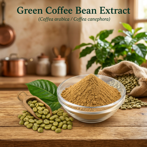 Extrait de Grains de Café Vert en Poudre, Extrait Végétal, Matière Première pour l'Alimentation et les Produits Alimentaires Santé - Product Image 1