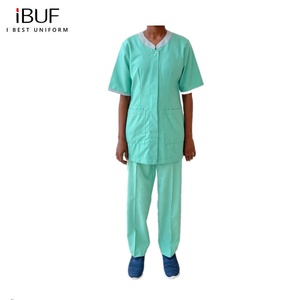 Uniforme d'entretien ménager rayé - Product Image 1