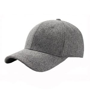 Casquette de sport unisexe en laine d'hiver avec logo personnalisé, casquette de baseball épaisse et chaude pour homme, couleur unie, anti-froid, casquettes de sport pour femme - Product Image 3