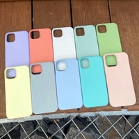 Coque de téléphone en silicone liquide personnalisable en gros pour iPhone 18 17 16 15 14 13 12, étui en silicone pour iPhone 17 Pro Max