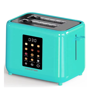 Elektrischer 2-Scheiben-<span class=keywords><strong>Toaster</strong></span> mit großem Touchscreen, digitalem Timer und variabler Bräunungssteuerung für den Hausgebrauch - Product Image 2